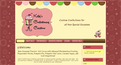 Desktop Screenshot of kellysconfectionarycreations.com